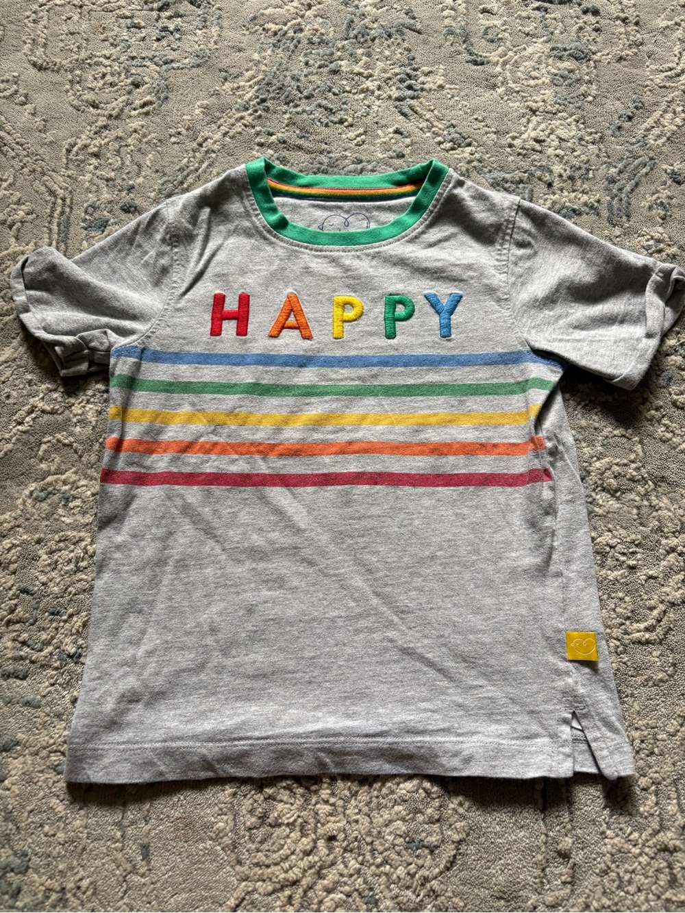 Little Bird “Happy” shirt, kids 3/4